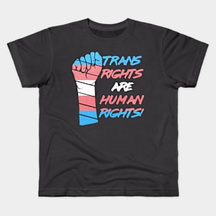 Trans Rights Are Human Rights Kids T-Shirt